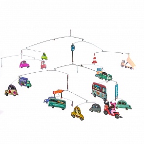 Мобиль – Транспорт, 100 см. (Djeco, DD04309k)